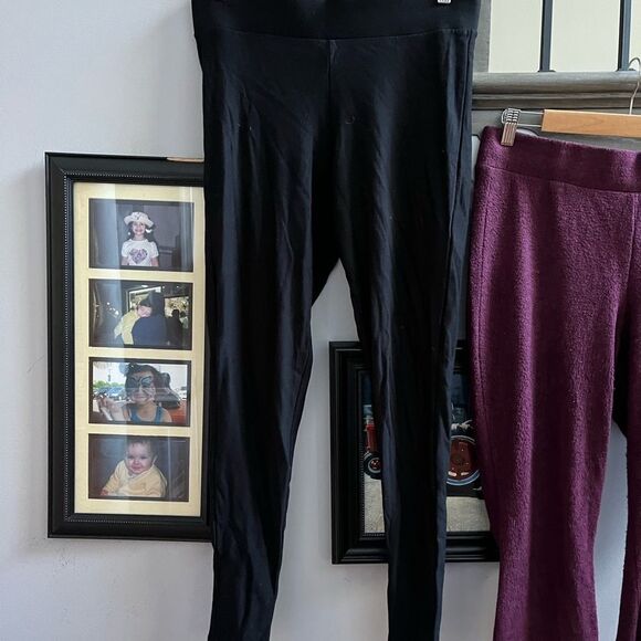 Torrid Lot of 2 Cozy Soft Leggings sz 1 or 1X EUC - Picture 3 of 5